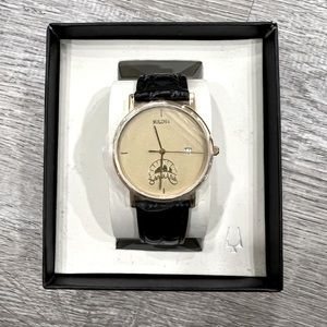 Bulova Men’s Leather Watch - NWT
